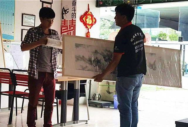 國畫、卷軸航空快遞